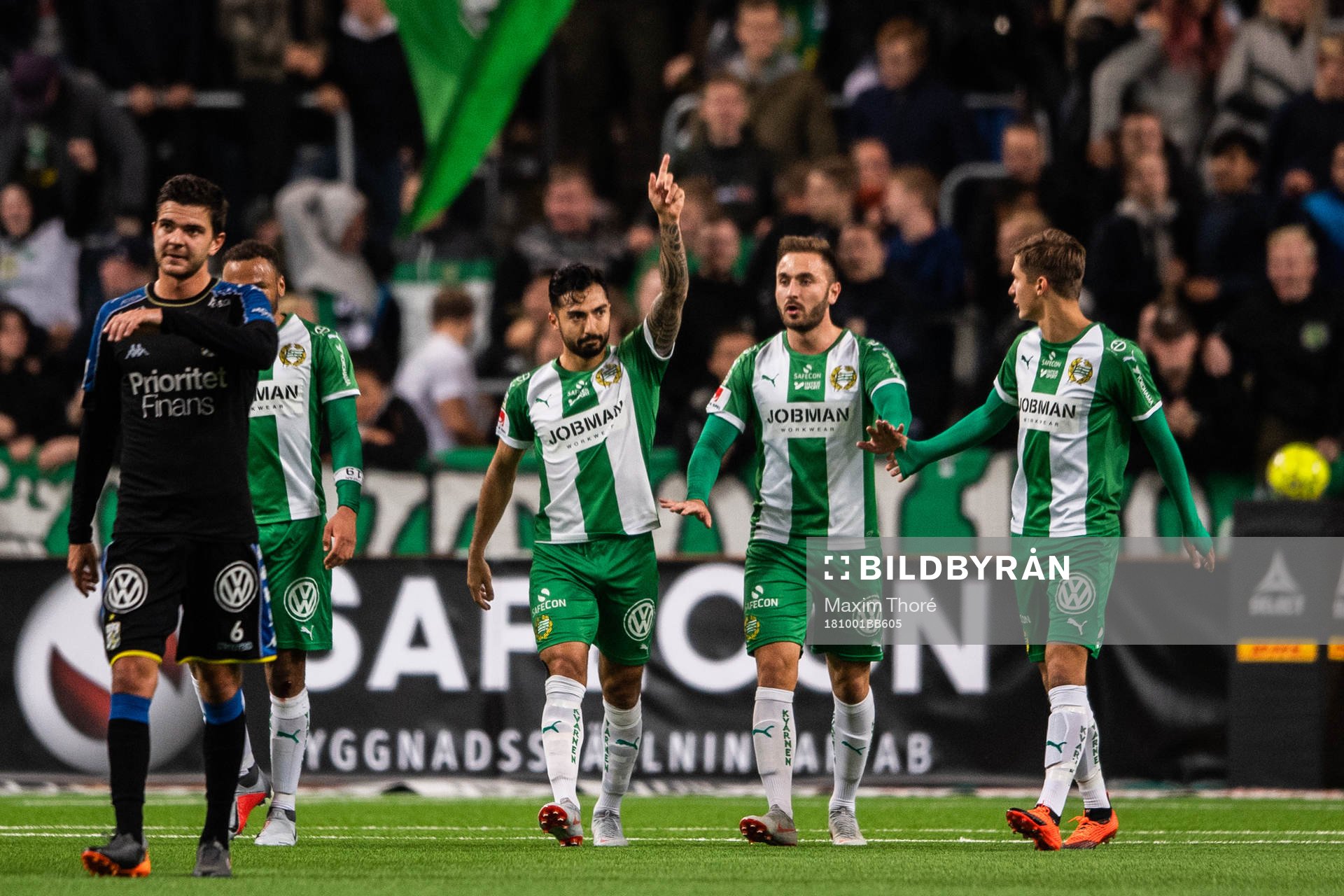 Hammarbys Jiloan Hamad jublar