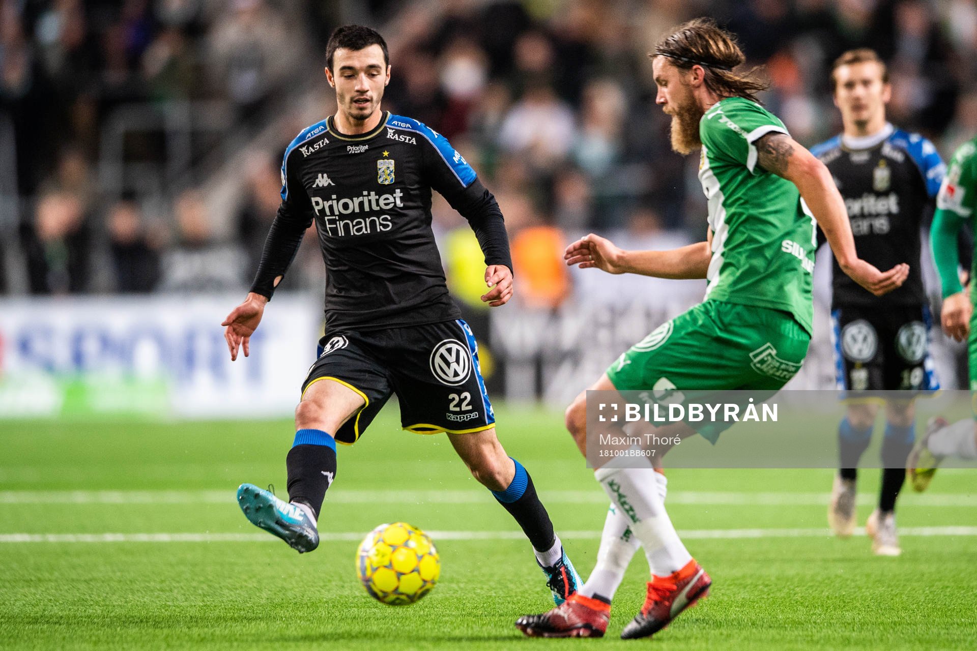 IFK Göteborgs Giorgi Kharaishvili och Hammarbys Björn