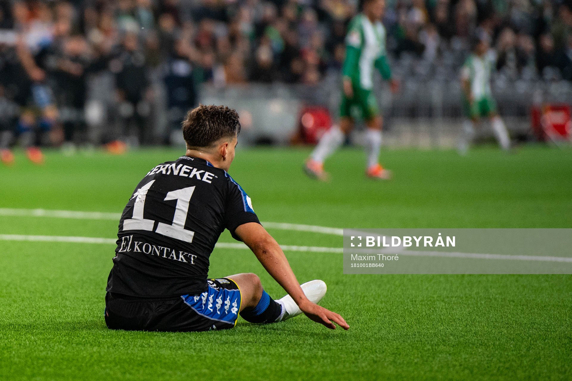 IFK Göteborgs Amin Affane deppar