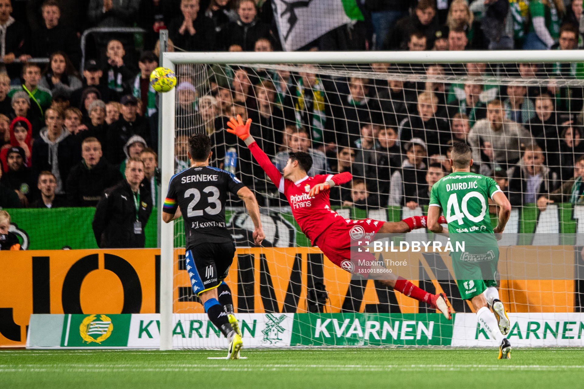 Hammarbys Kennedy Bakircioglu gör 3-0 på frispark ander