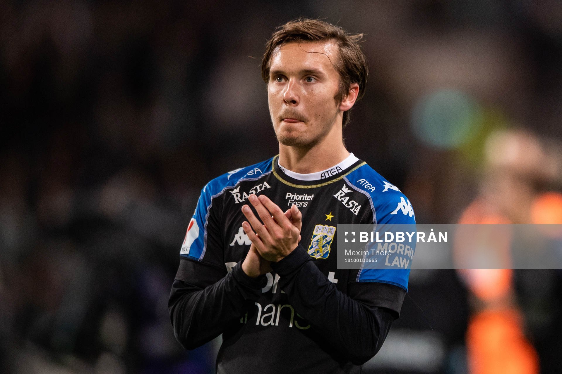 IFK Göteborgs  Patrik Karlsson Lagemyr deppar