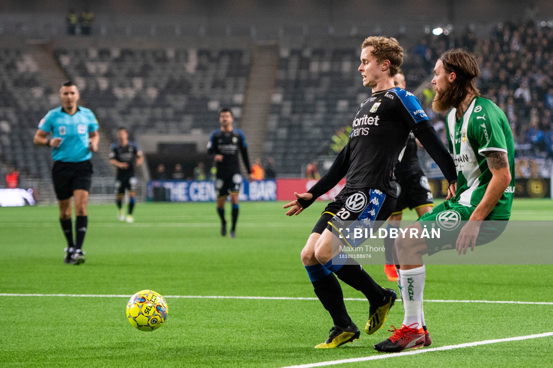 IFK Göteborgs Victor Wernersson och Hammarbys Björn