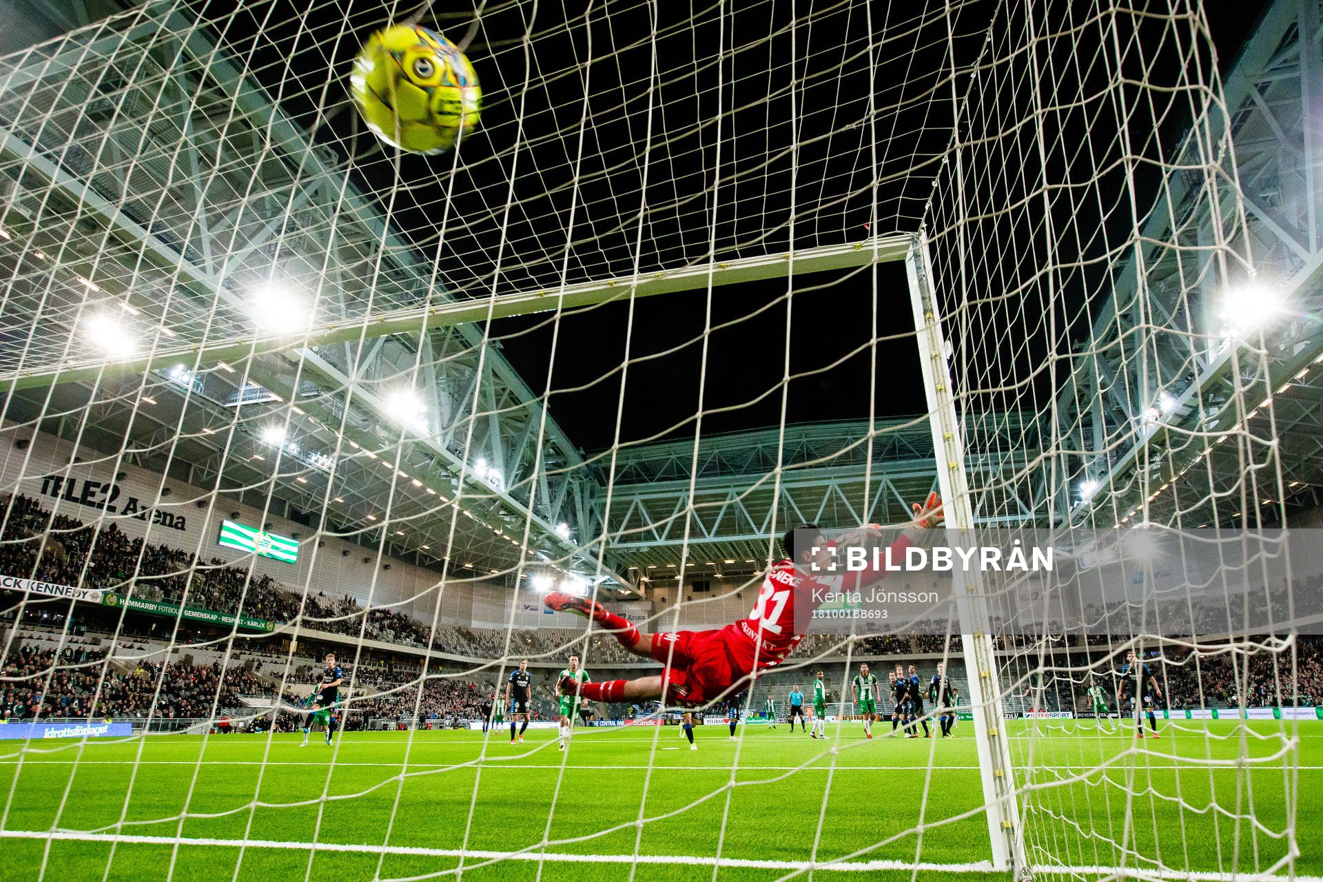 Hammarbys Kennedy Bakircioglu gör 3-0 på frispark bakom