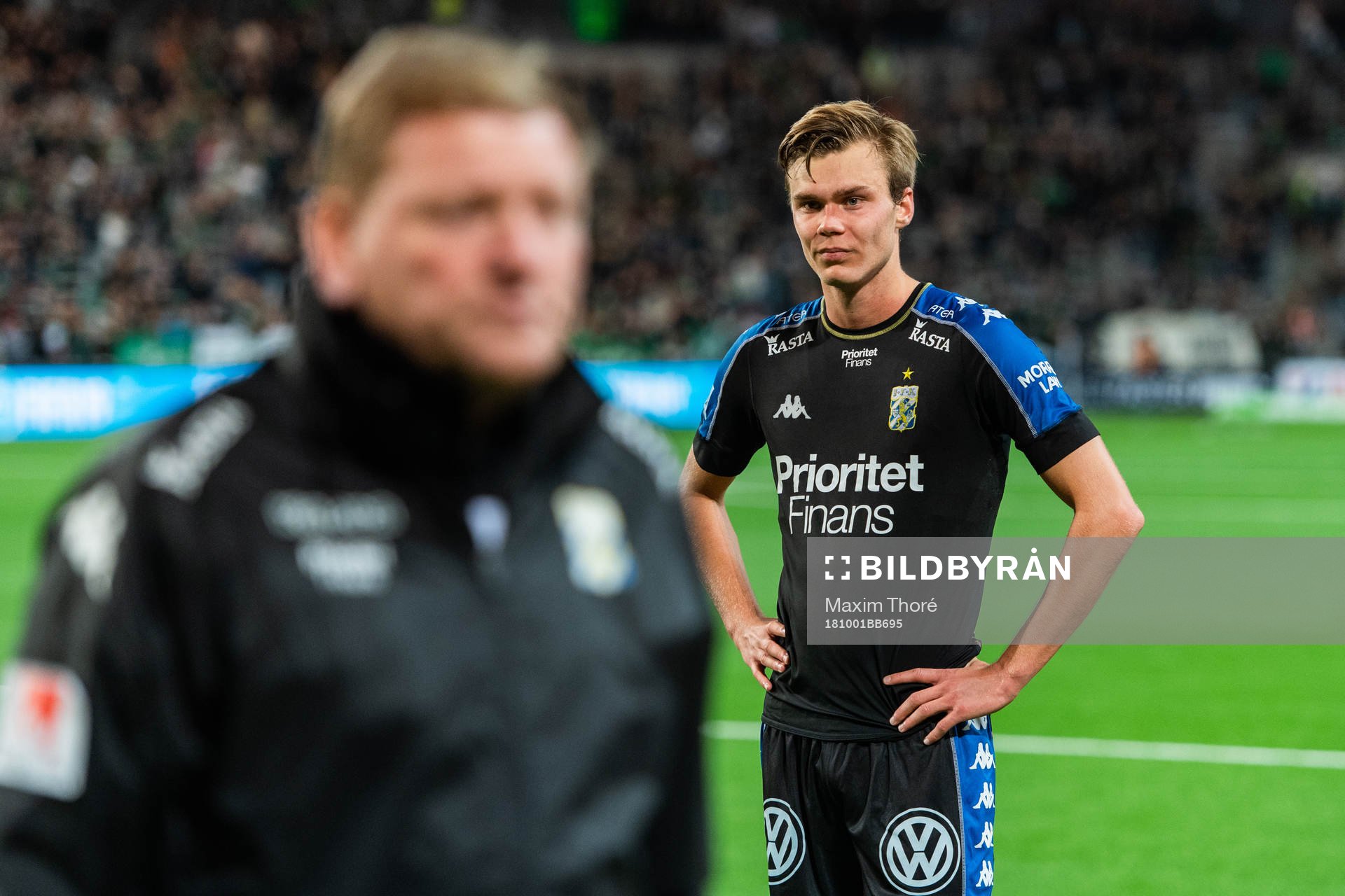 IFK Göteborgs Marcus Degerlund  deppar