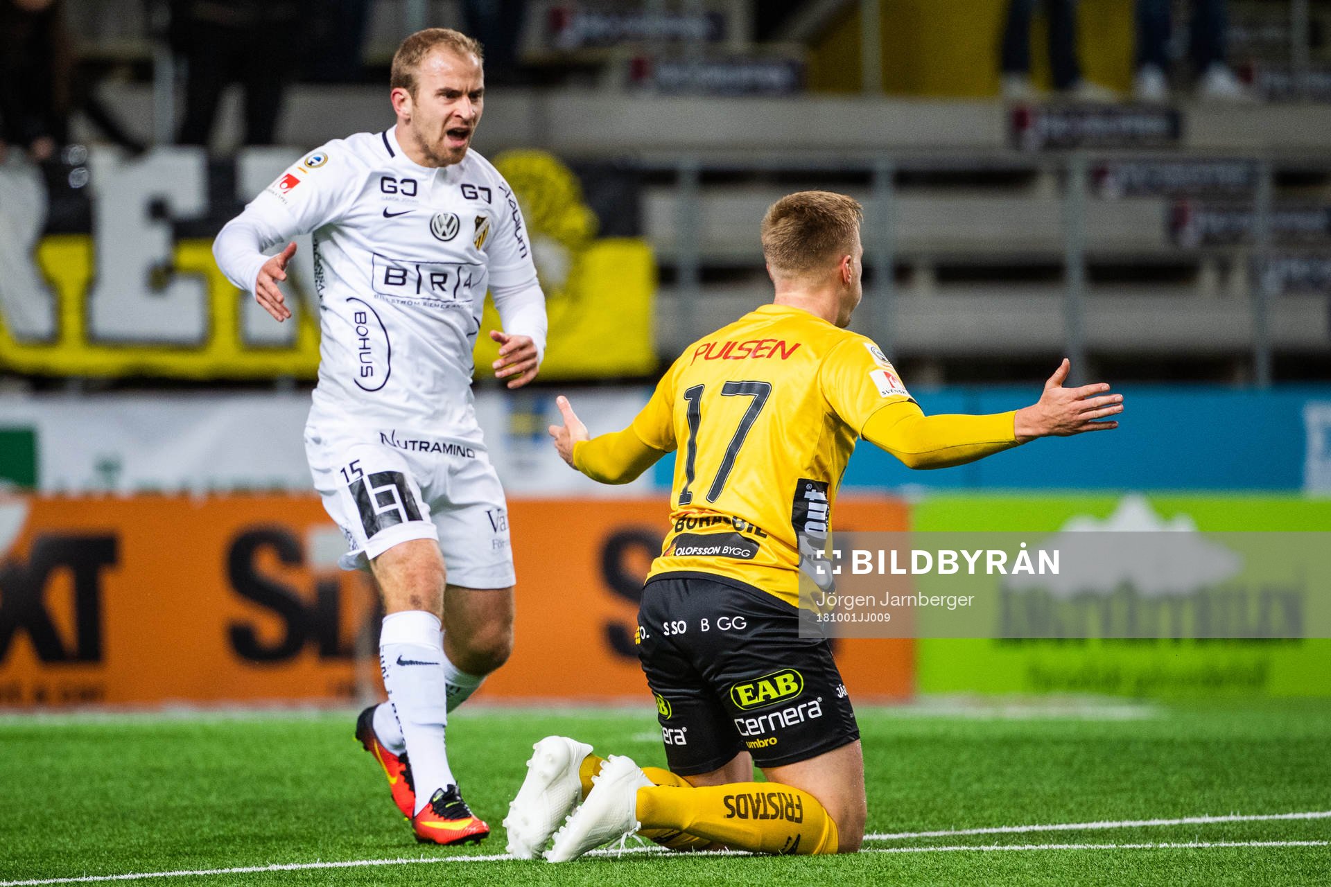 Häckens Kari Arkivuo och Elfsborgs Per Frick