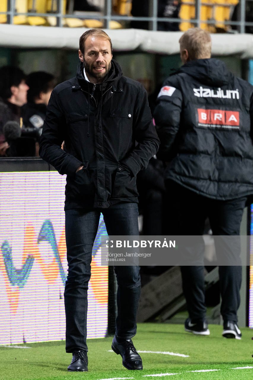 Häckens tränare Andreas Alm