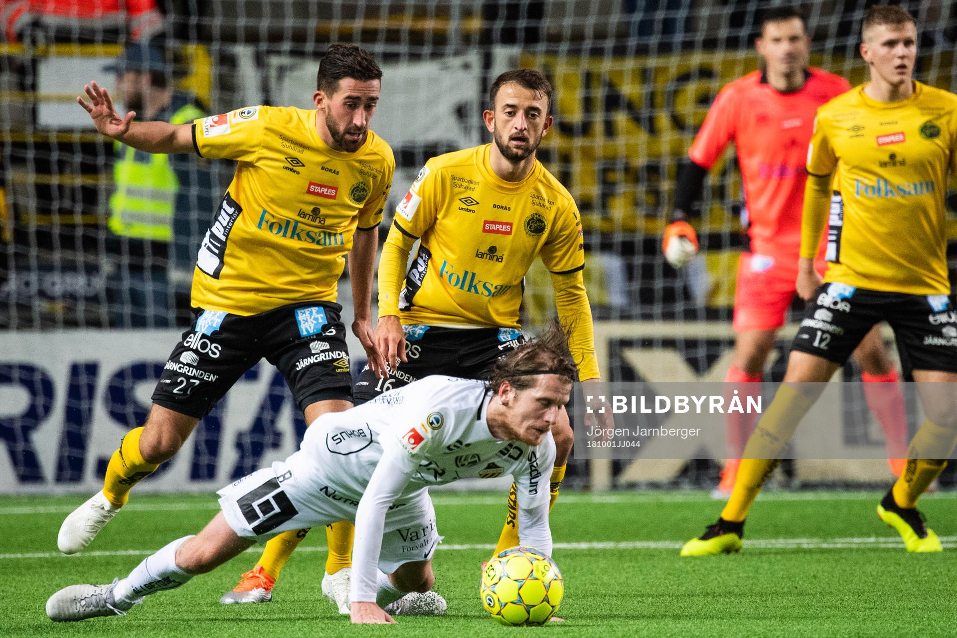 Elfsborgs Frederik Holst och Robert Gojani