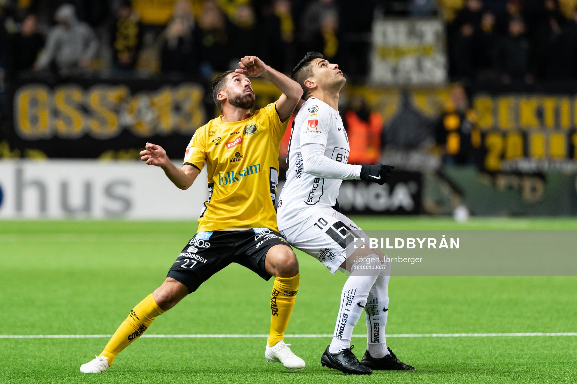 Elfsborgs Frederik Holst och Häckens Paulinho