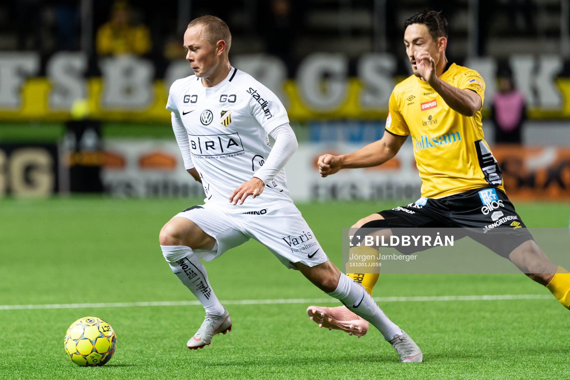 Häckens Adam Andersson och Elfsborgs Stefan Ishizaki