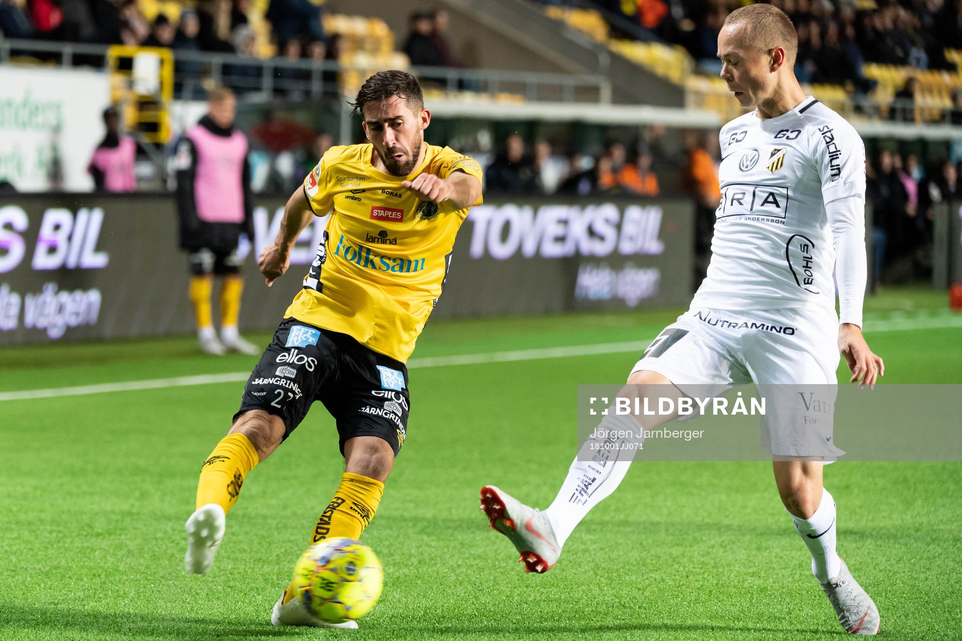 Elfsborgs Frederik Holst och Häckens Adam Andersson