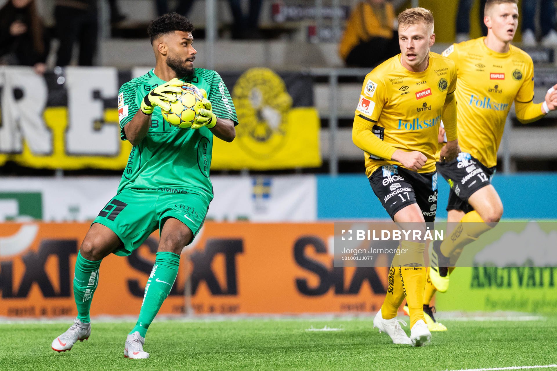 Häckens målvakt Jonathan Ursin Rasheed