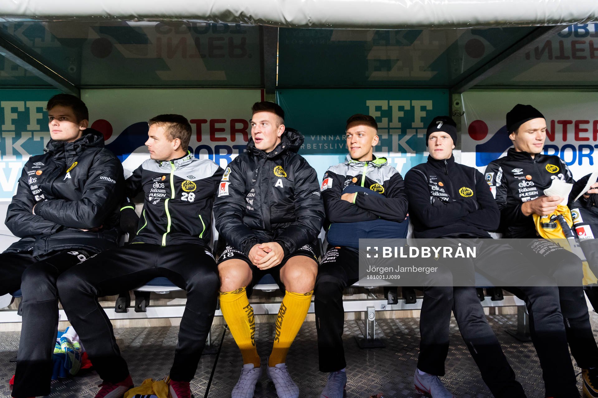 Elfsborgs målvakt Tim Rönning, Gustav Henriksson, Simon
