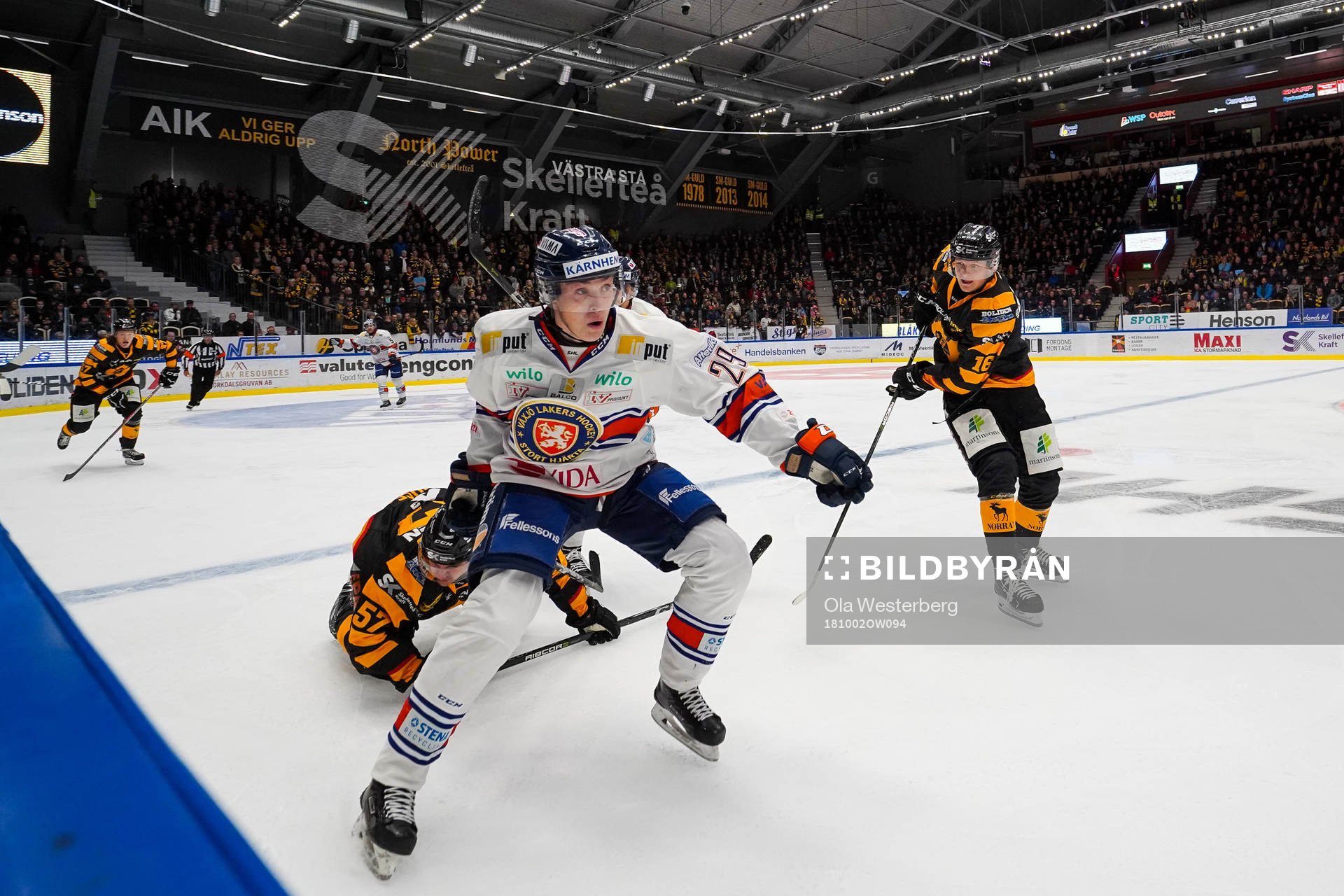 Skellefteås Emil Djuse och Linus Lindström