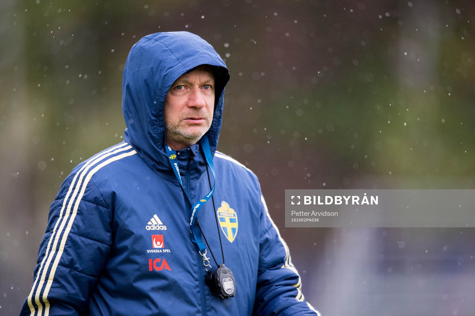 Förbundskapten Peter Gerhardsson