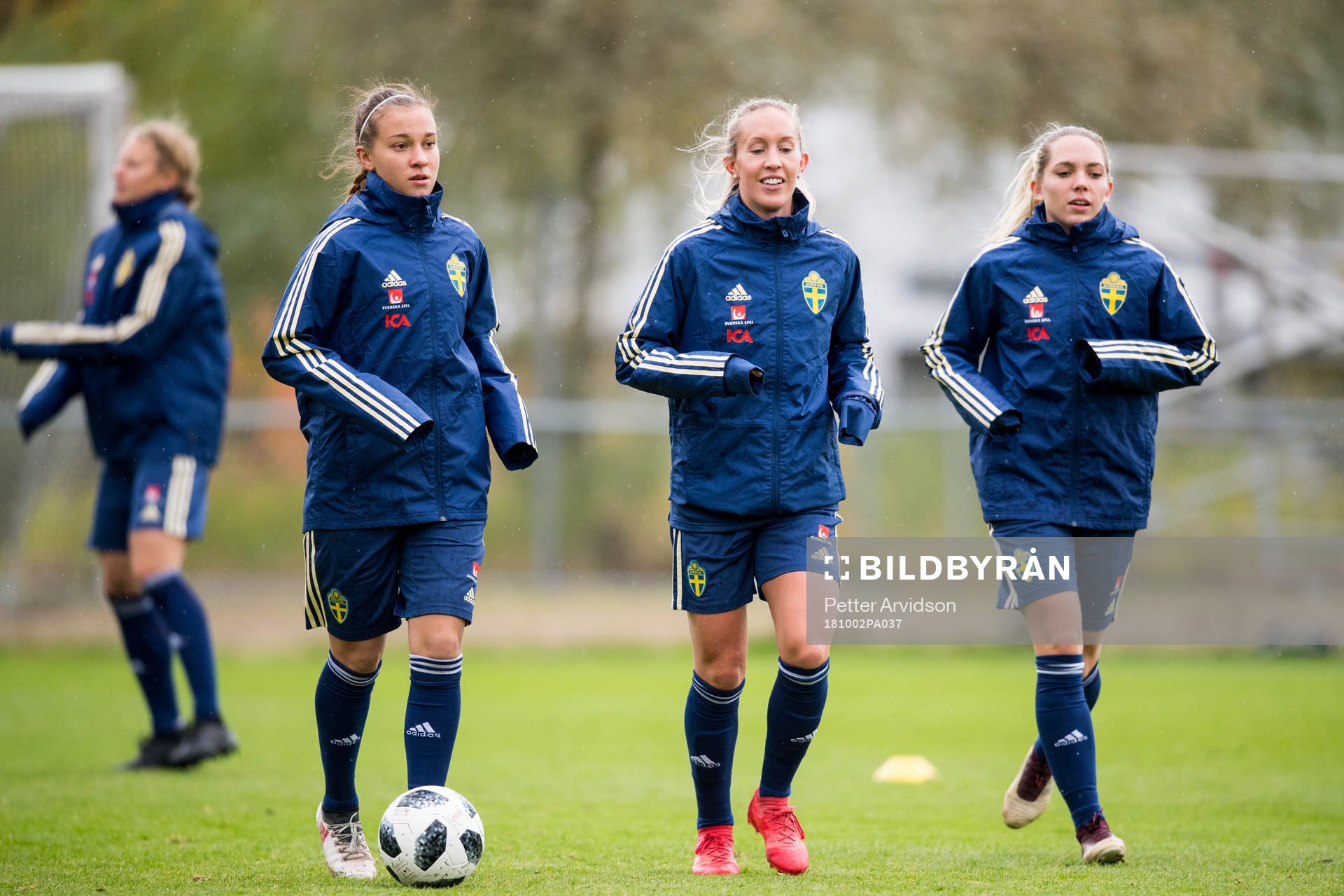 Julia Zigiotti Olme, Sandra Adolfsson och Elin Rubensson