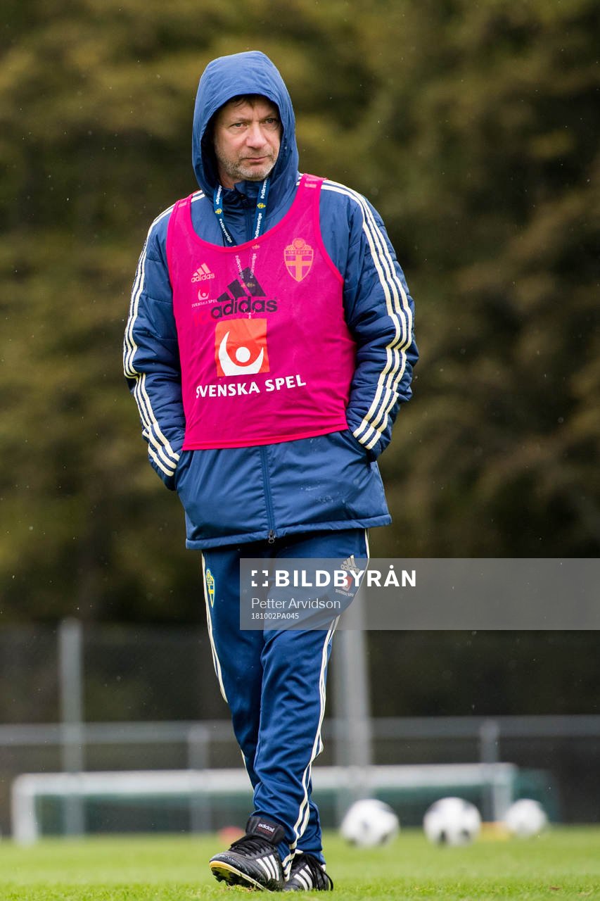 Förbundskapten Peter Gerhardsson