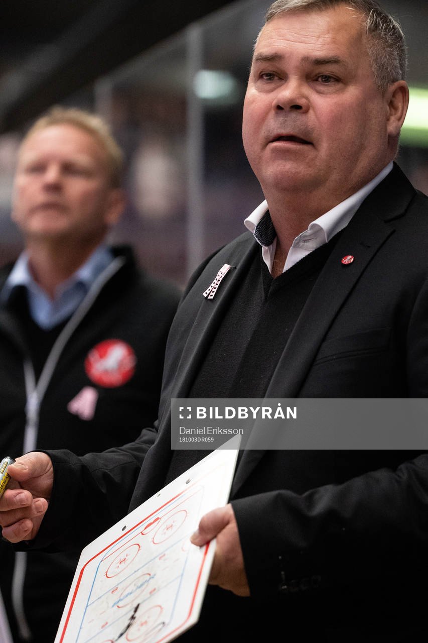 Vita Hästens tränare Leif Strömberg