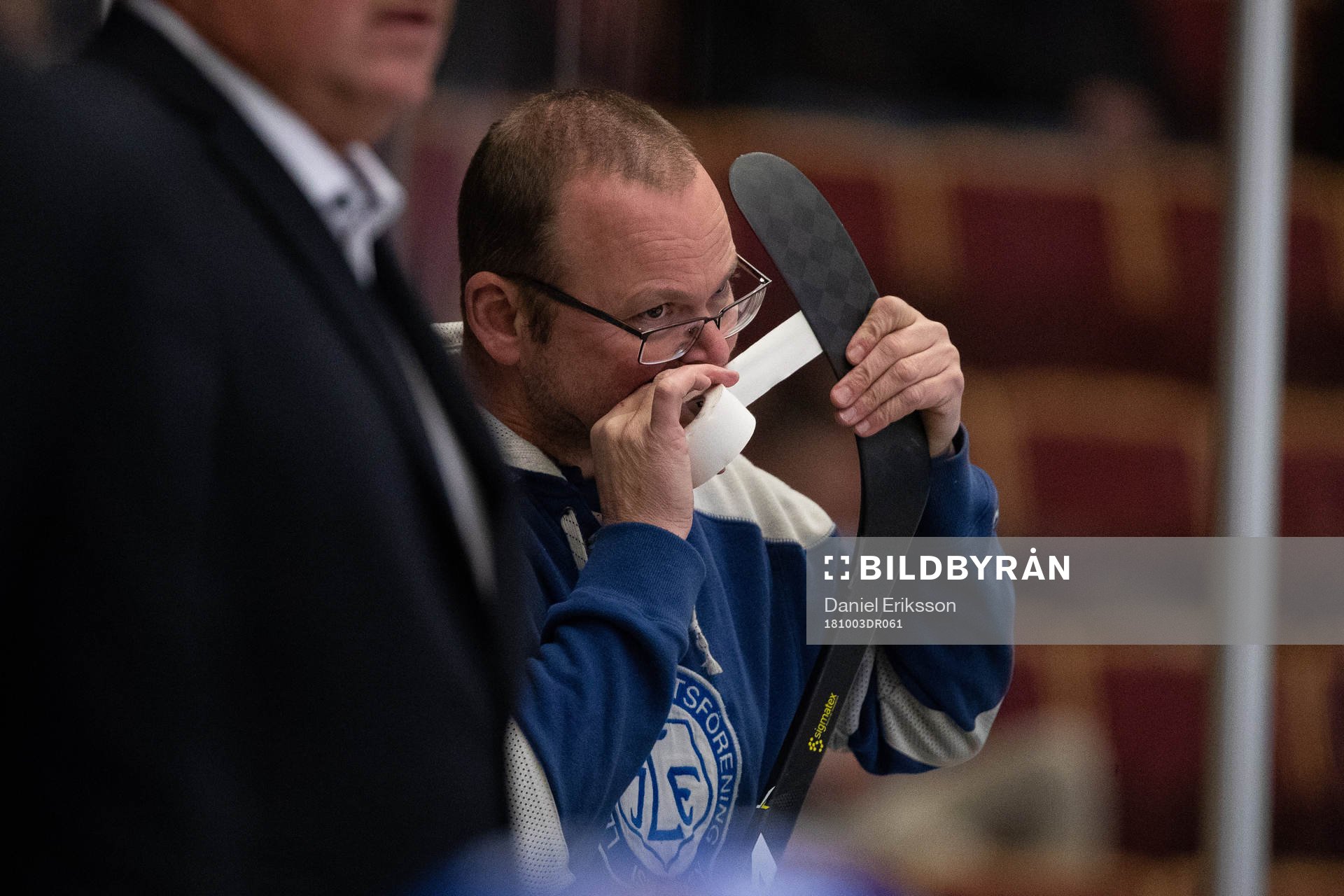 Leksands materialförvaltare Rob Flahiff
