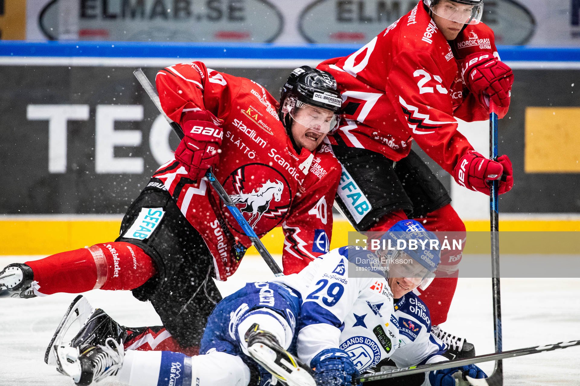 Vita Hästens Mattias Kalin och Henrik Nyberg