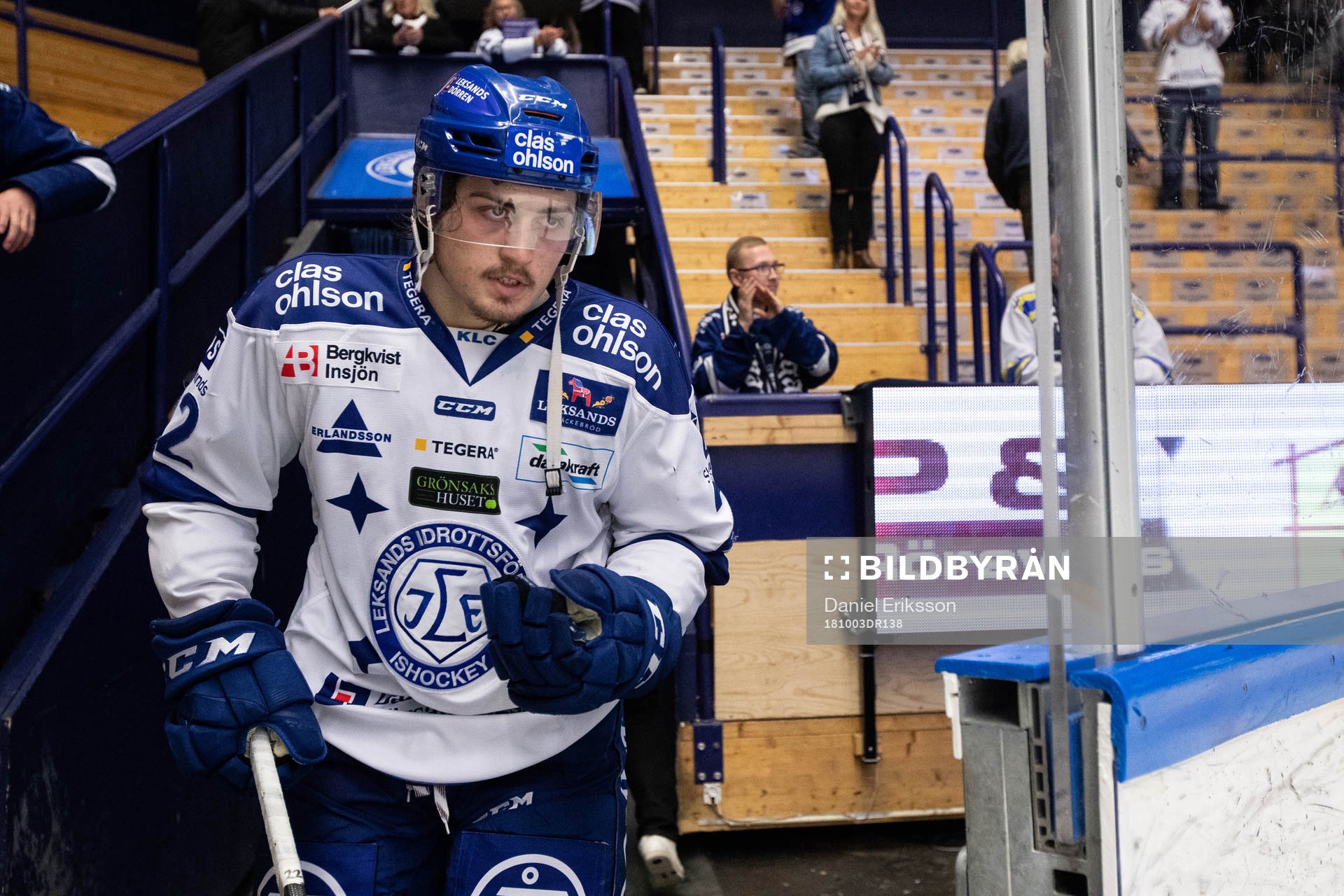 Leksands Erik Aterius utsedd till matchens krigare