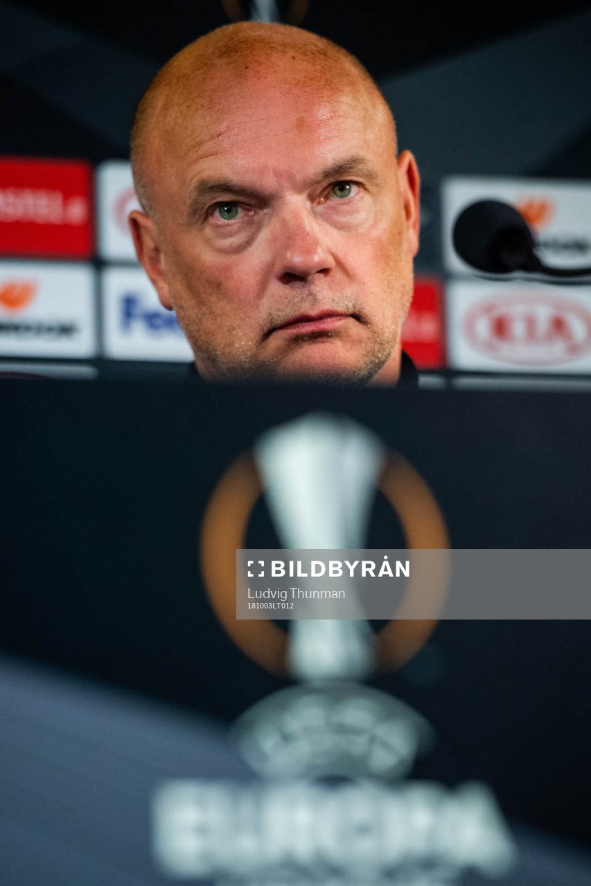 Head coach Uwe Rösler of Malmö FF