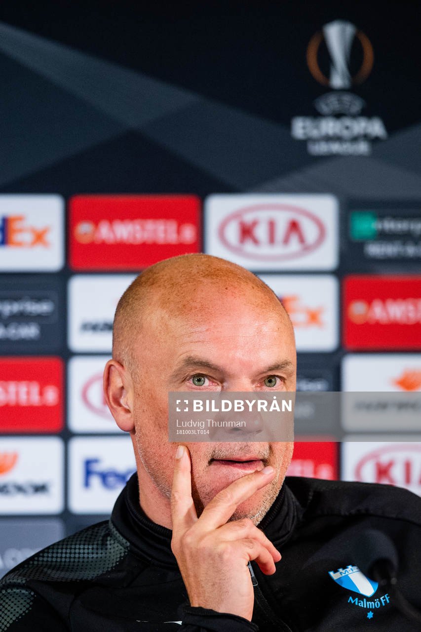 Head coach Uwe Rösler of Malmö FF