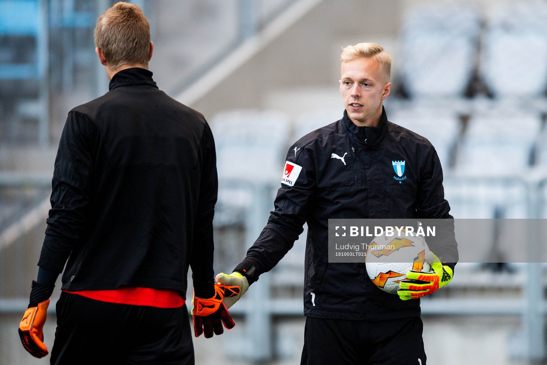 Goalkeeper Walter Viitala of Malmö FF