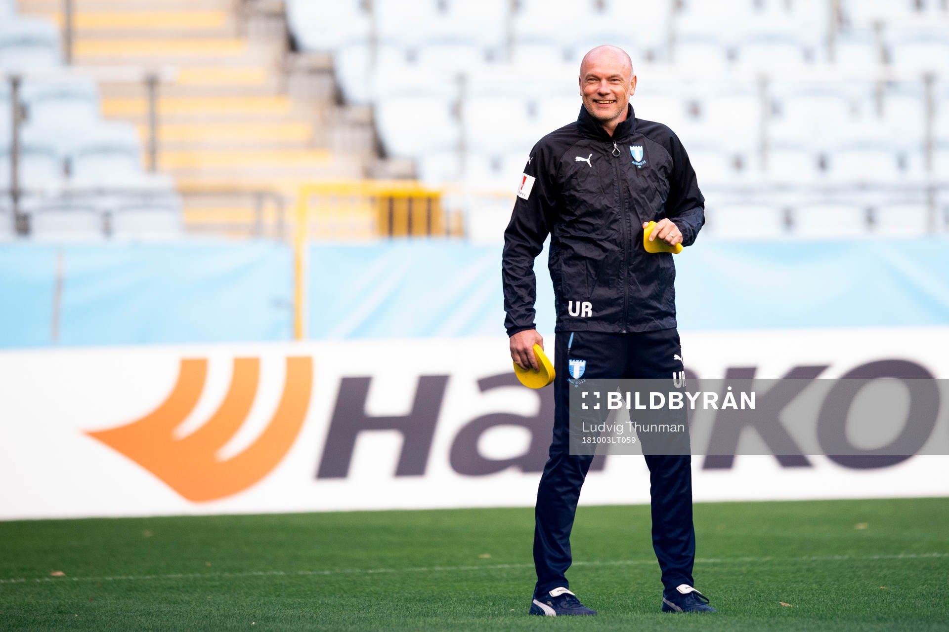Head coach Uwe Rösler of Malmö FF