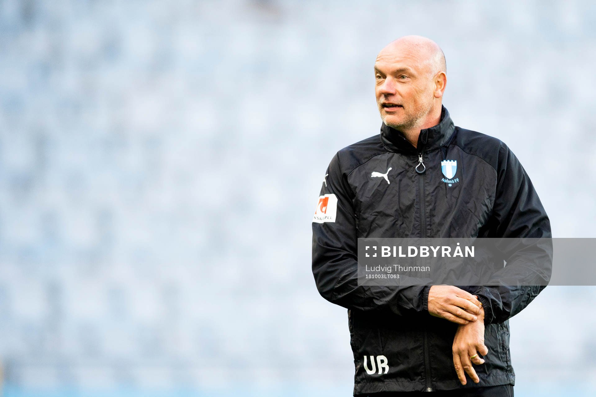 Head coach Uwe Rösler of Malmö FF