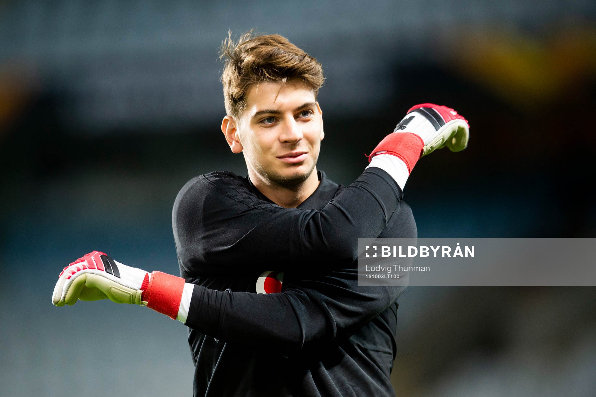 Goalkeeper Utku Yuvakuran of Besiktas