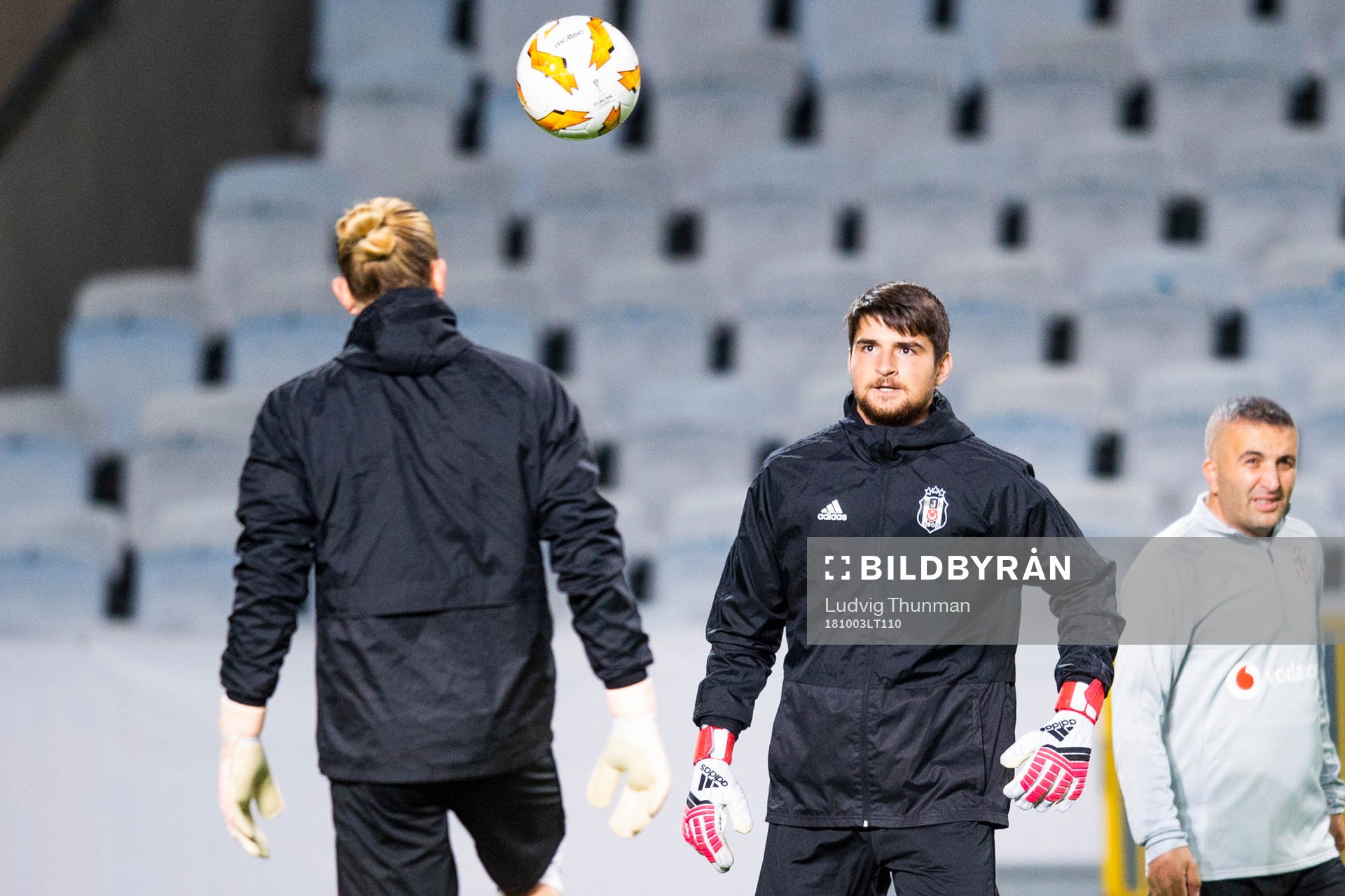 Goalkeeper Tolga Zengin of Besiktas