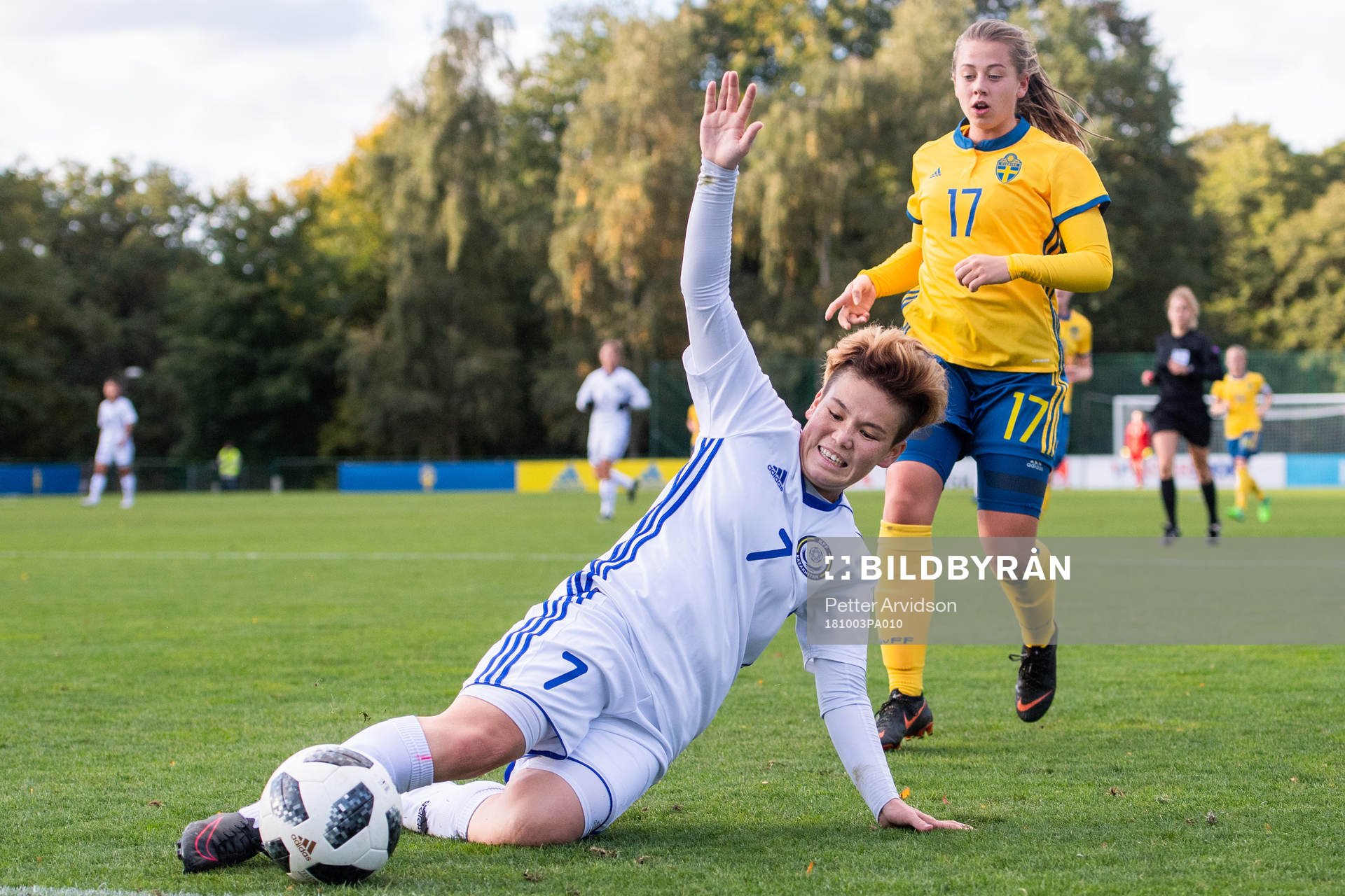 Kazakstans Arailym Orynbassarova och Sveriges Cornelia