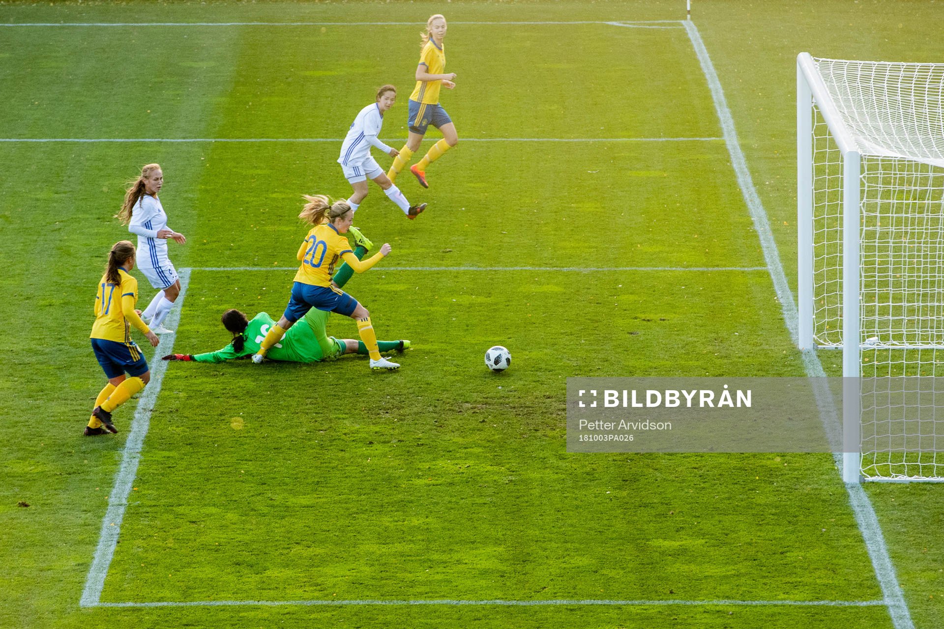 Sveriges Beata Olsson gör 4-0