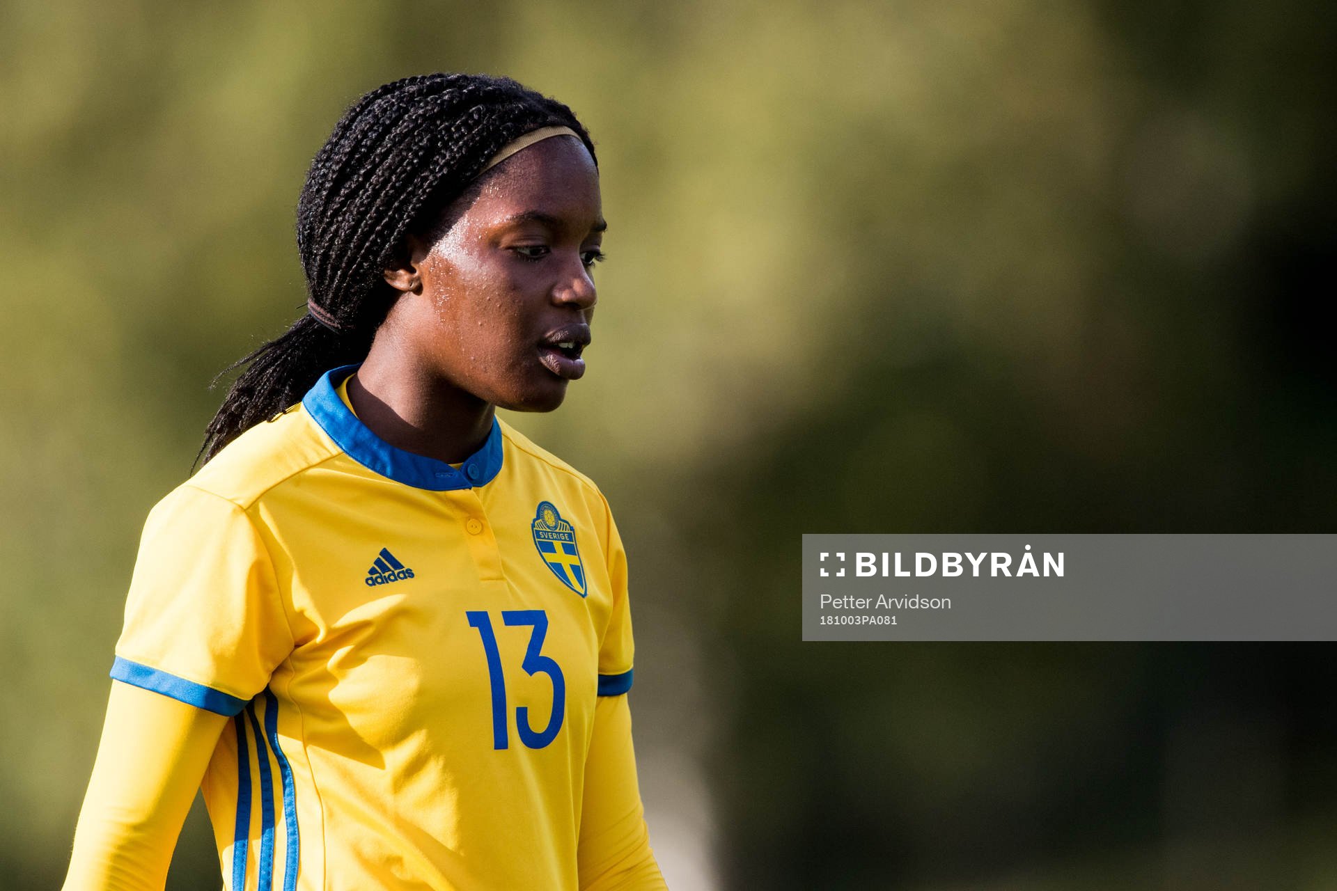 Sveriges Evelyn Ijeh