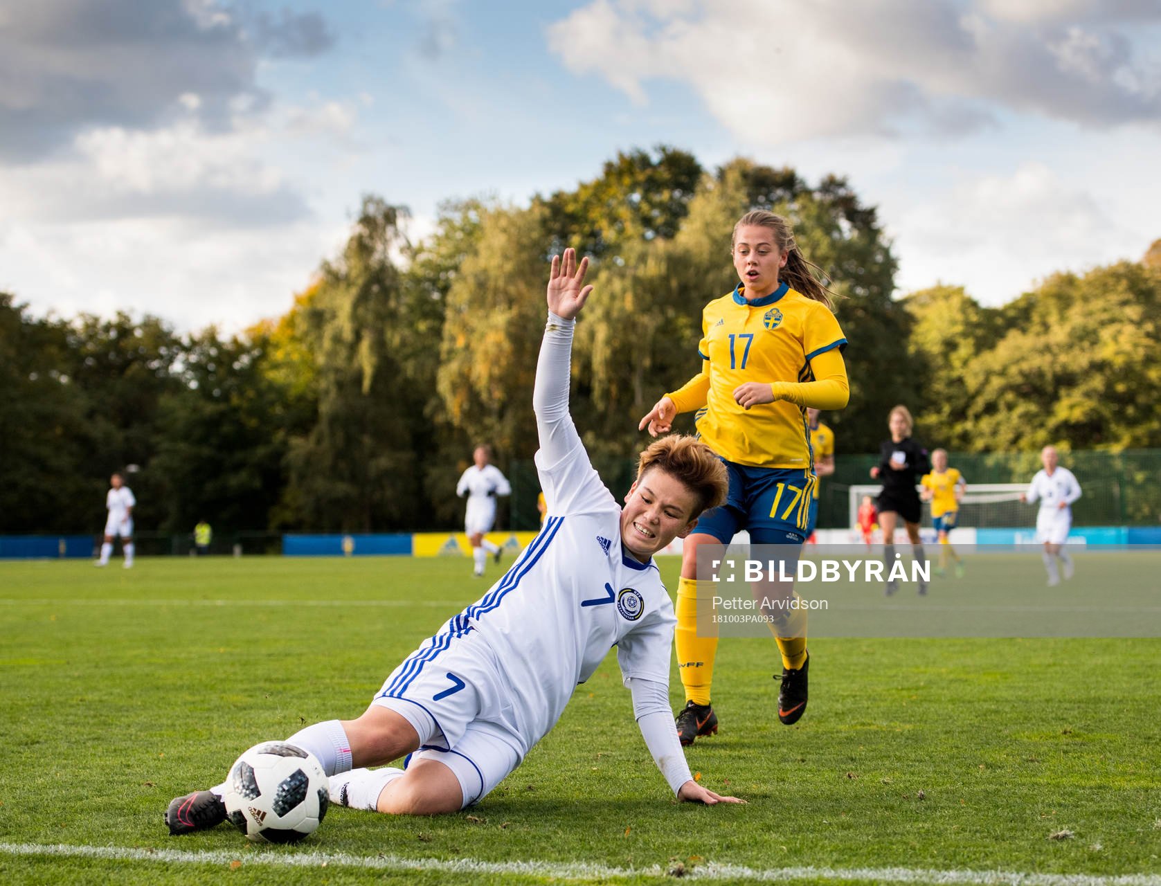 Kazakstans Arailym Orynbassarova och Sveriges Cornelia