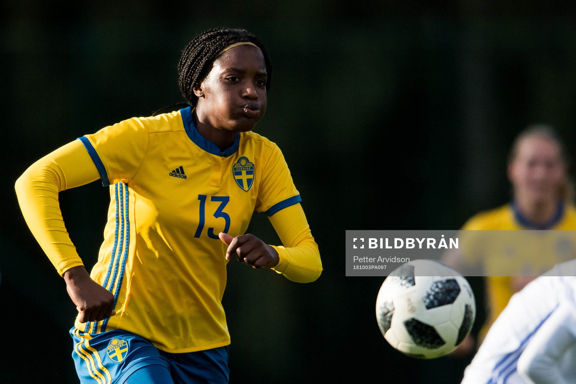 Sveriges Evelyn Ijeh