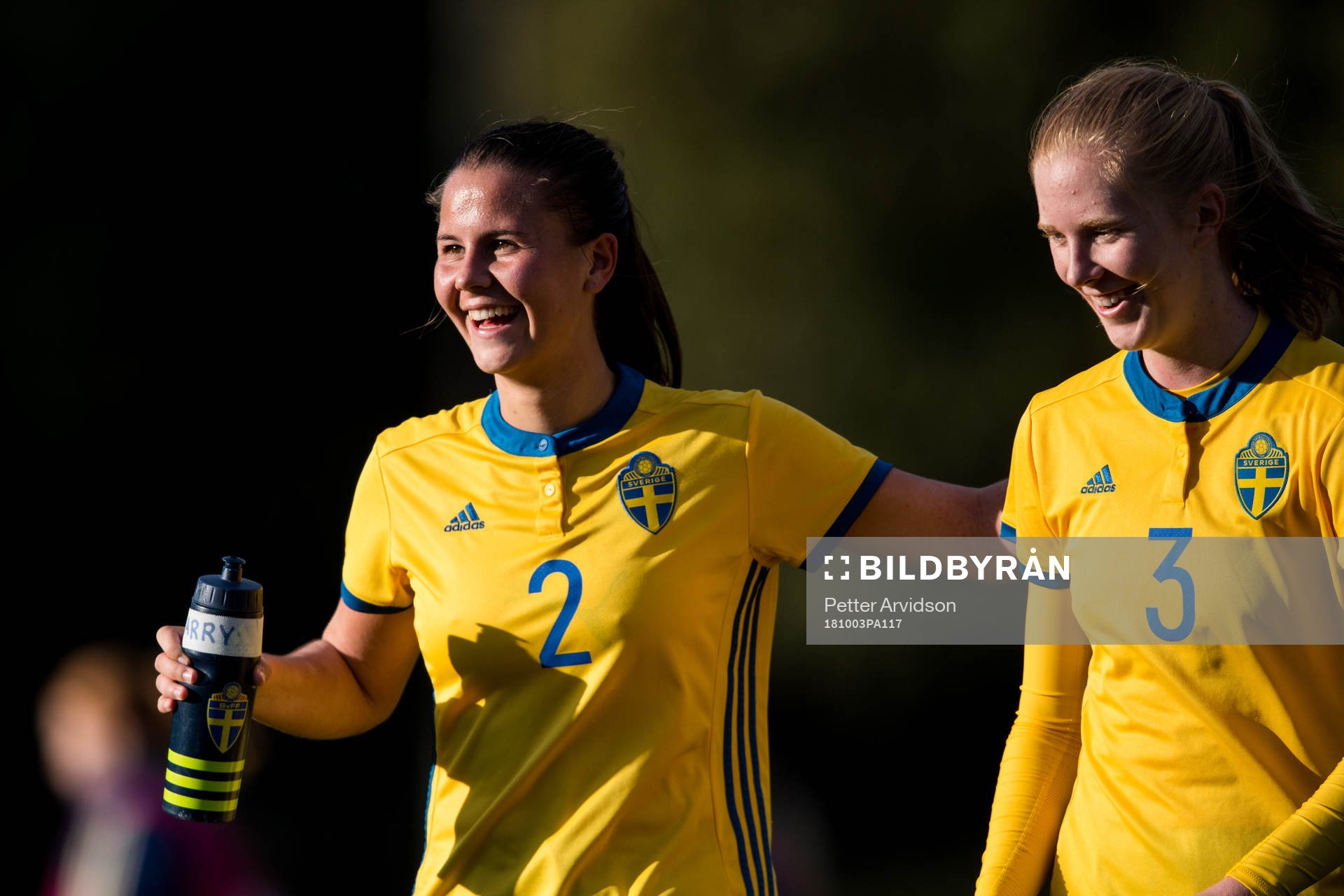 Sveriges Josefin Harrysson och Linn Bogren
