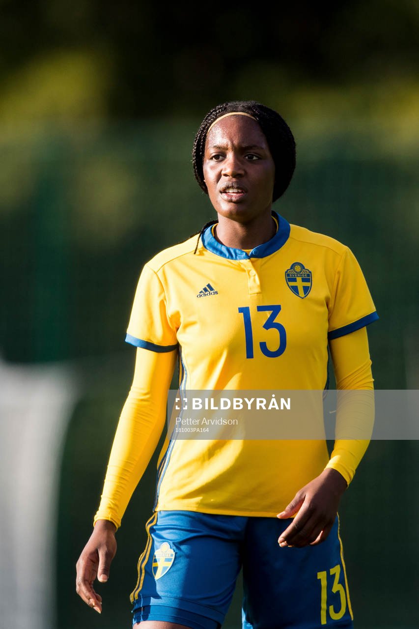 Sveriges Evelyn Ijeh