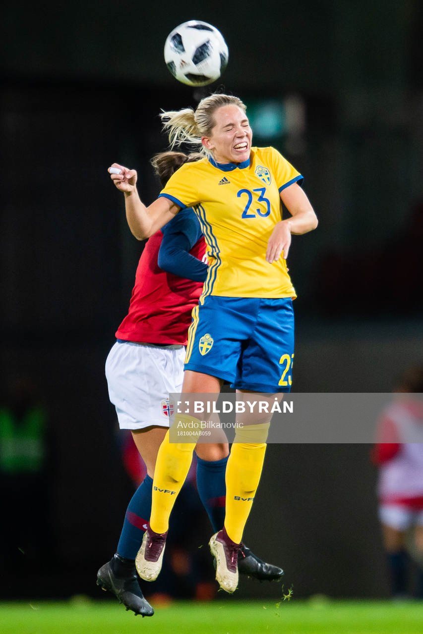Sveriges Elin Rubensson nickar
