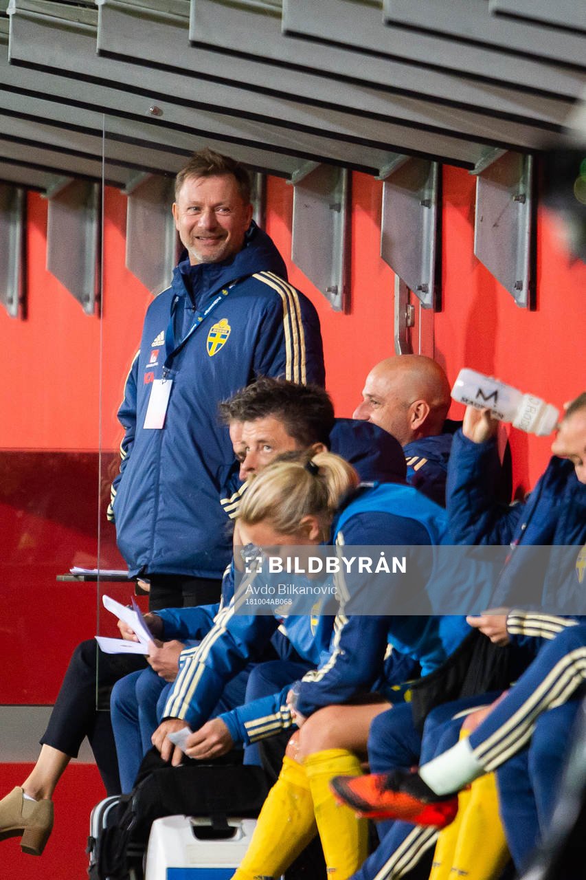 Sveriges förbundskapten Peter Gerhardsson