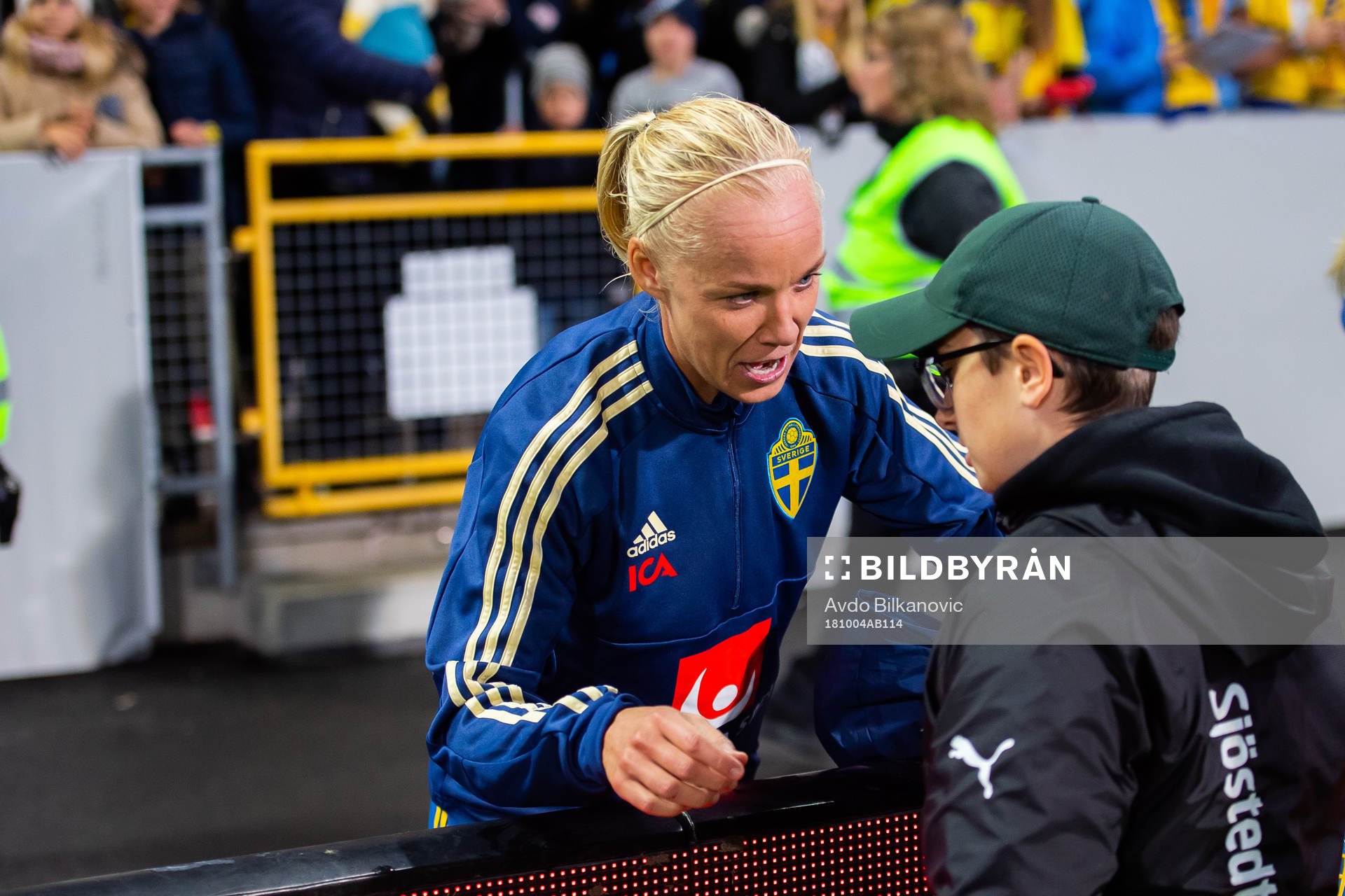 Sveriges Caroline Seger valdes som bästa spelare