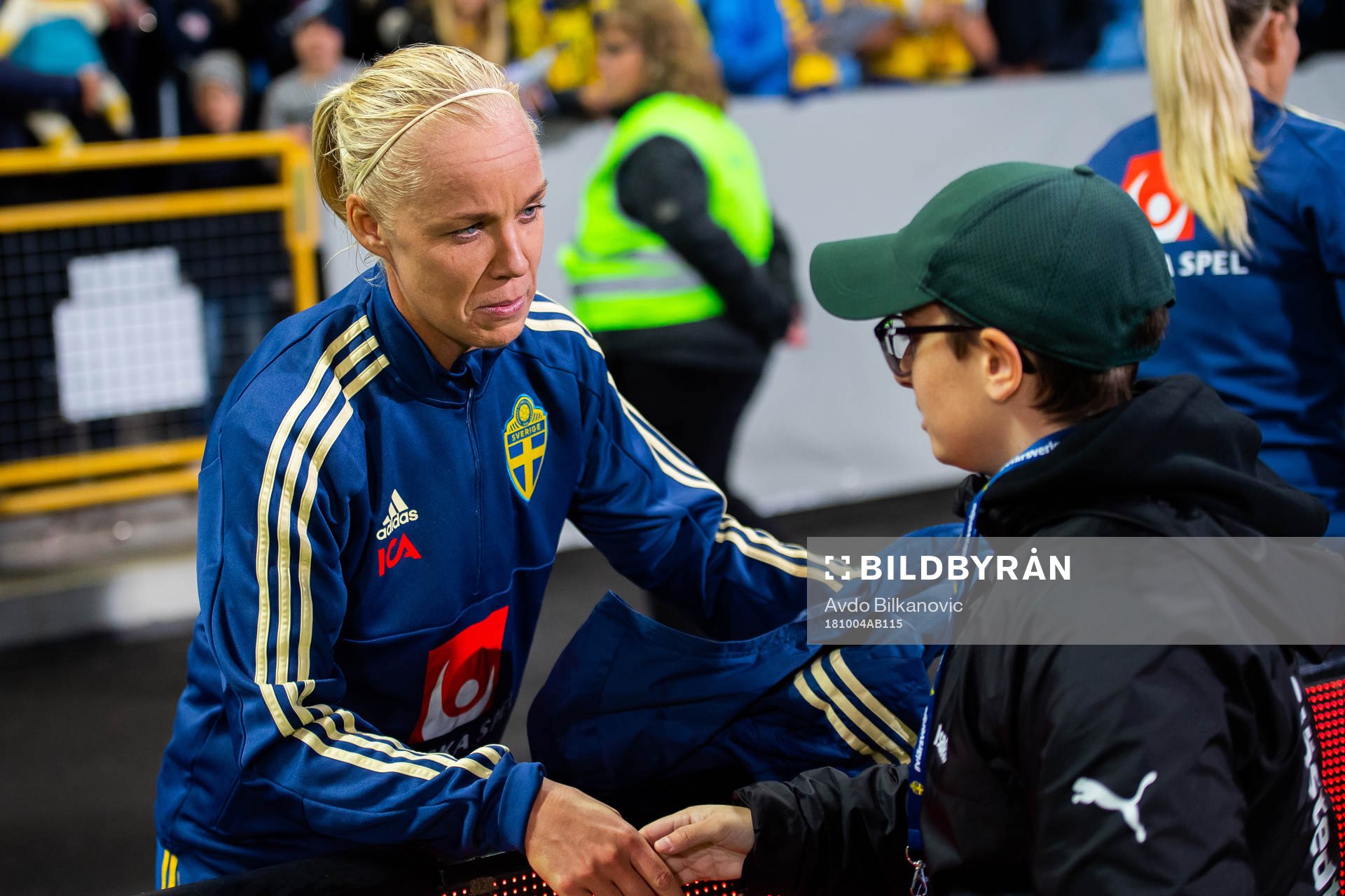 Sveriges Caroline Seger valdes som bästa spelare