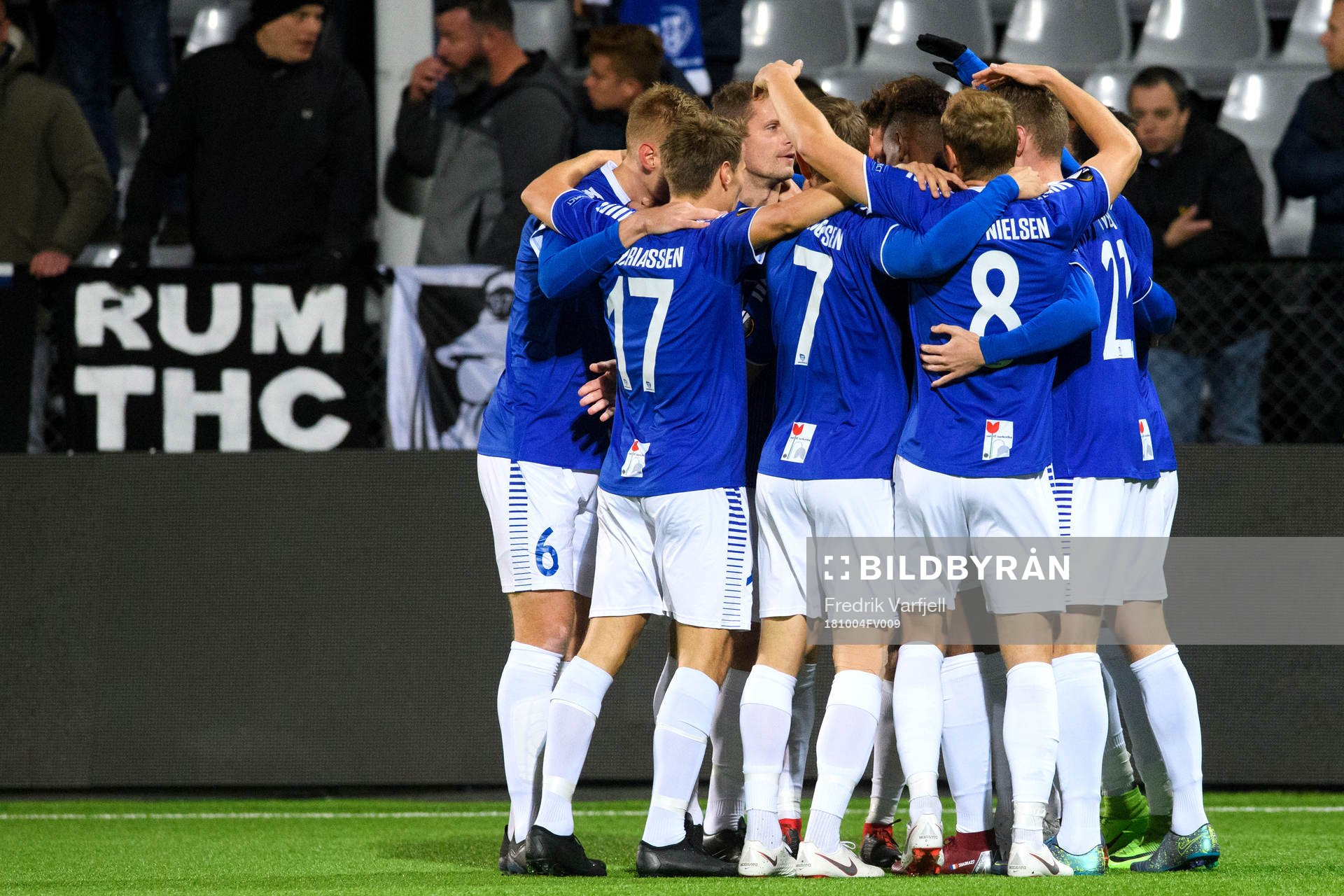 Sarpsborg 08 celebrates