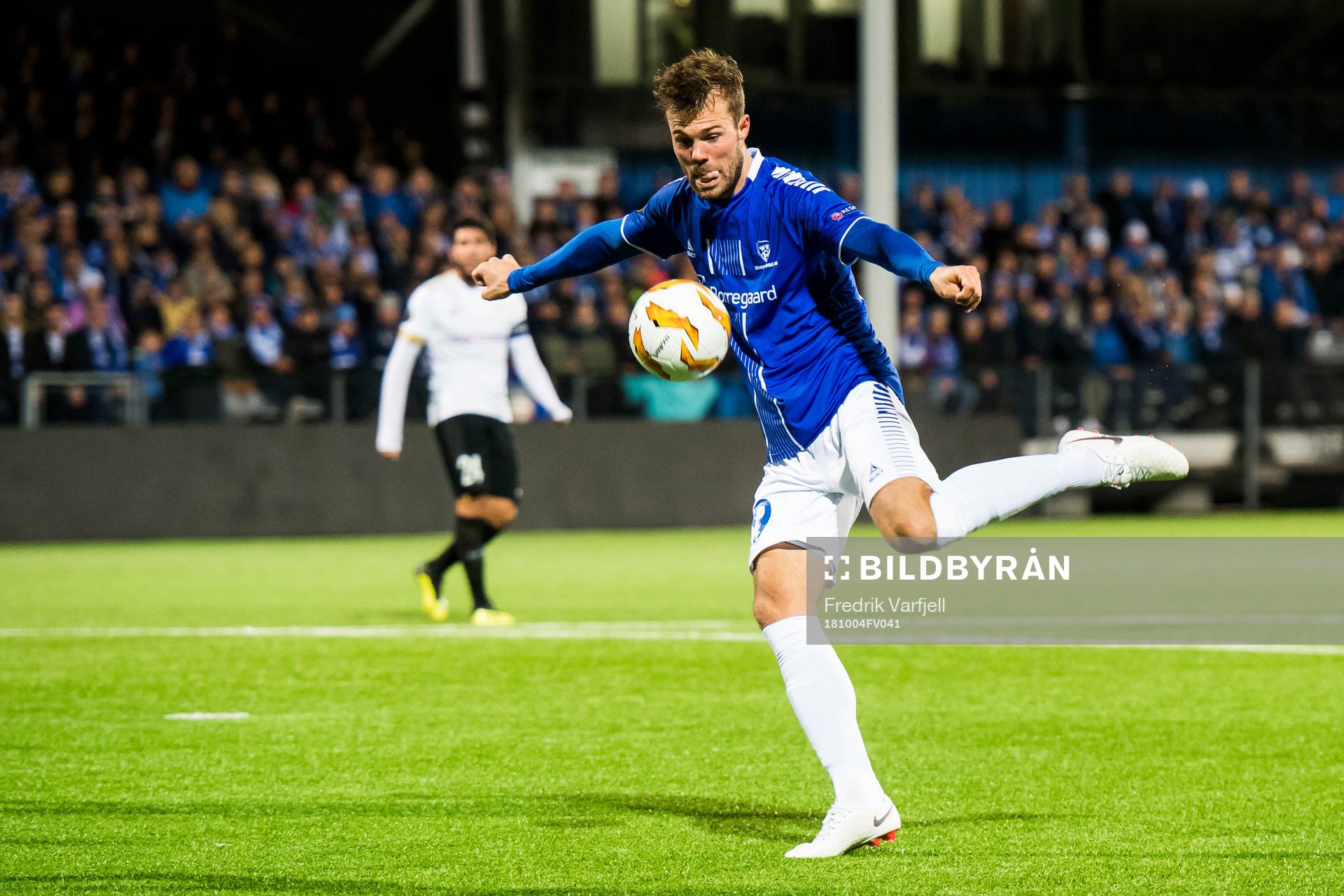 during the Europa League match between Sarpsborg 08 and Genk