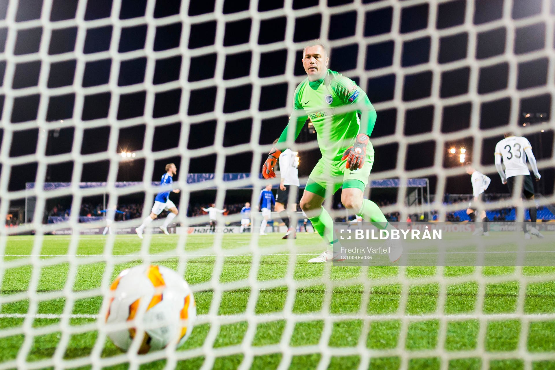 Goalkeeper Danny Vukovic of Genk looks dejected