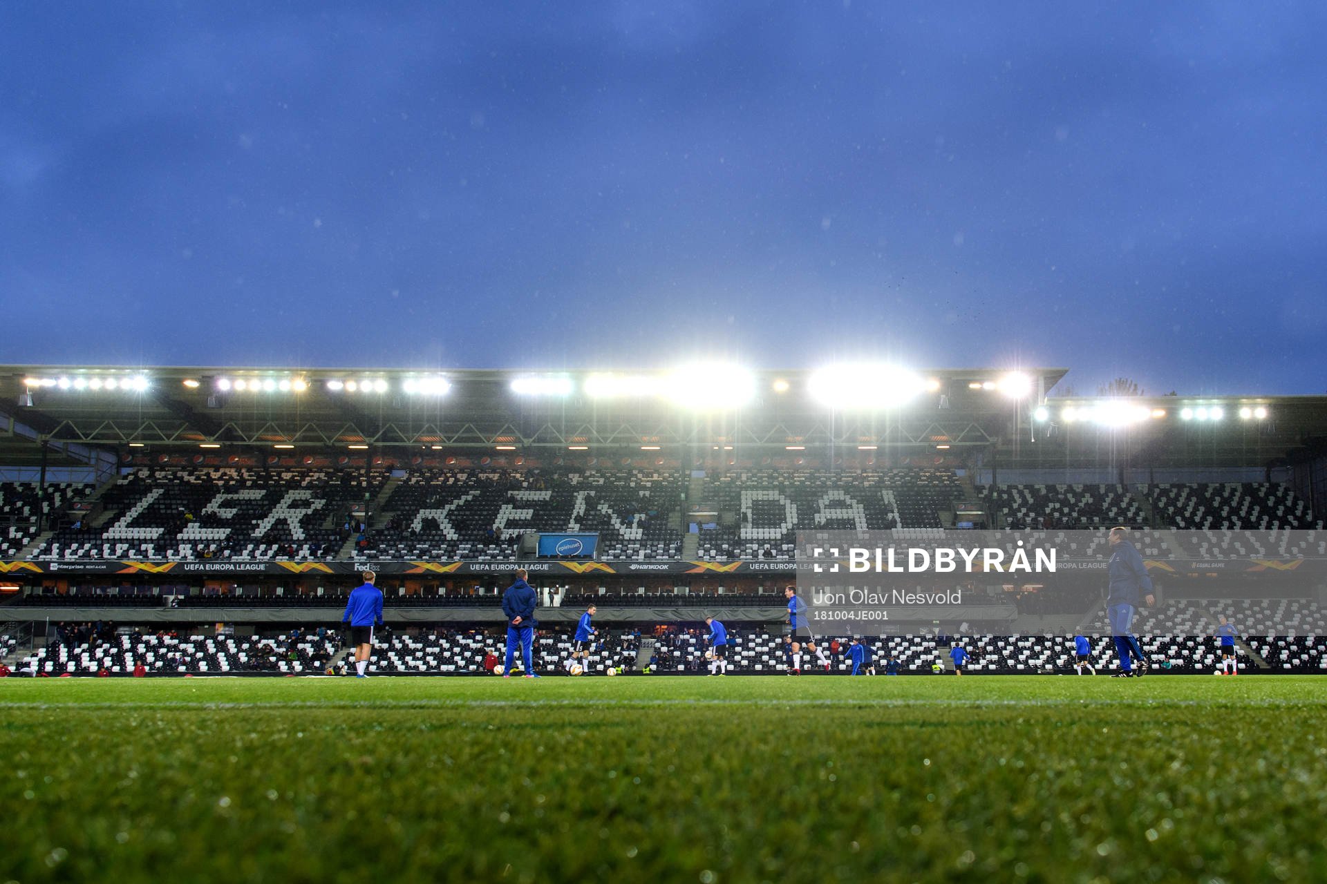 General view of the stadium