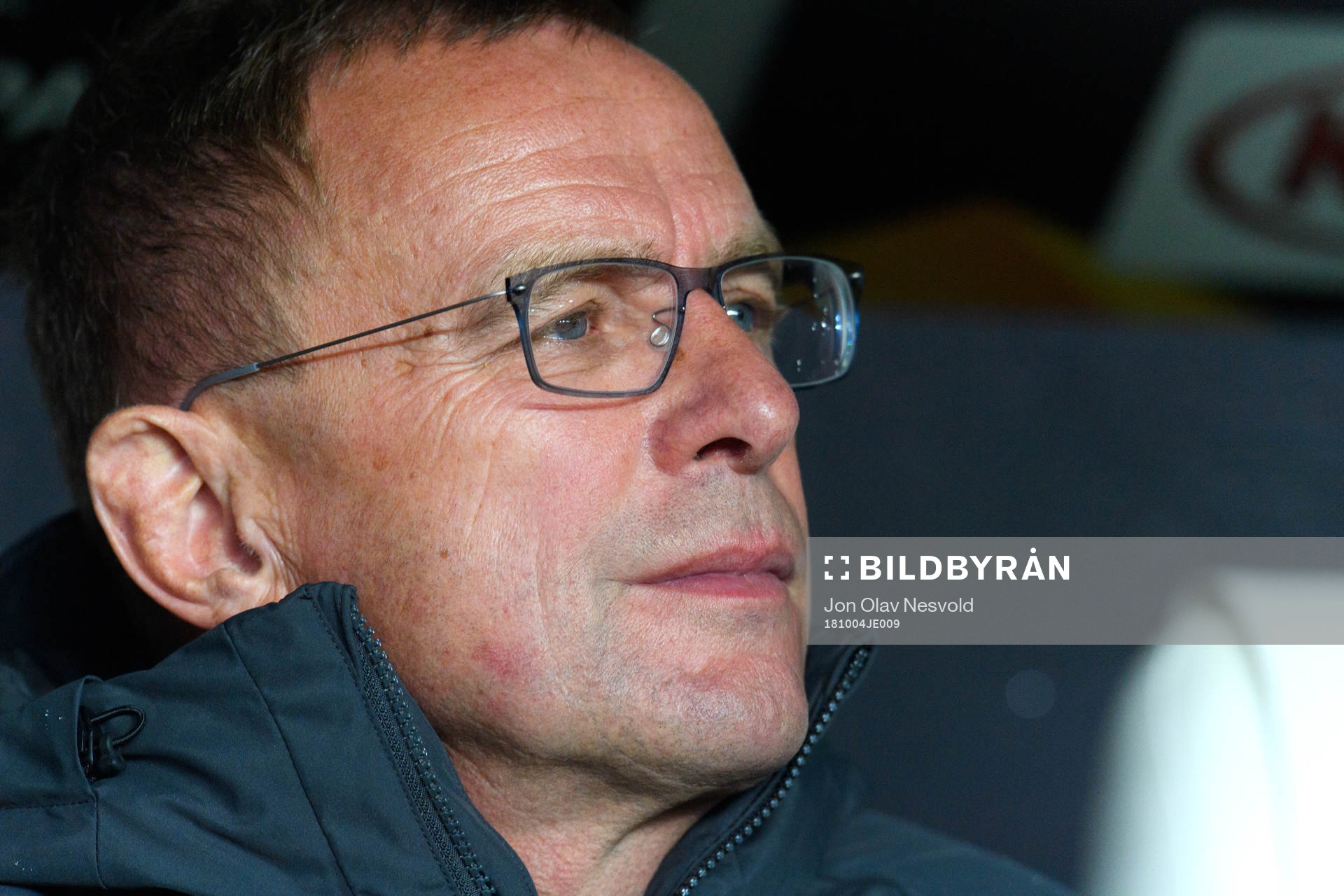 Ralf Rangnick, head coach of RB Leipzig
