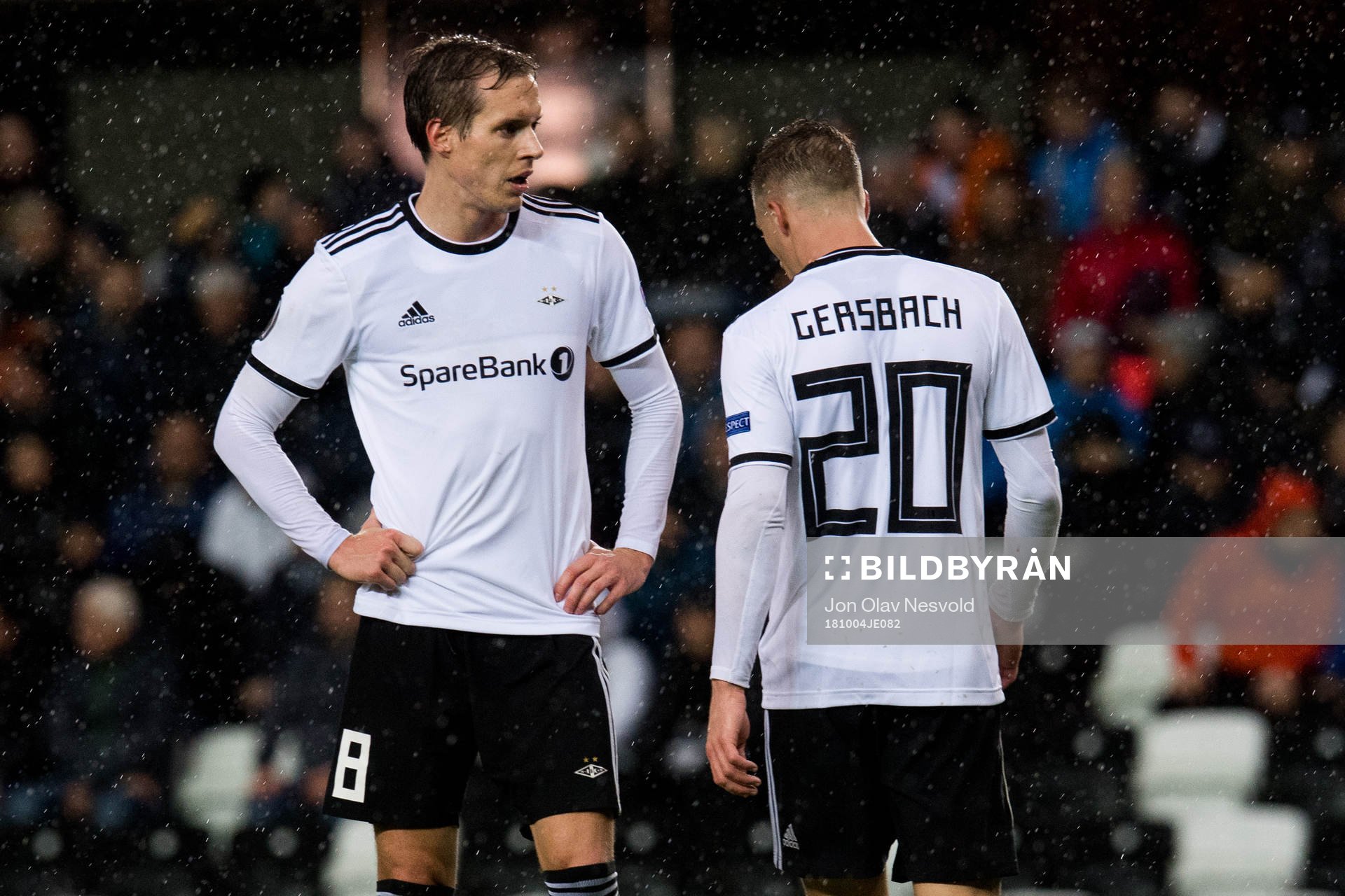 Anders Konradsen of Rosenborg looks dejected