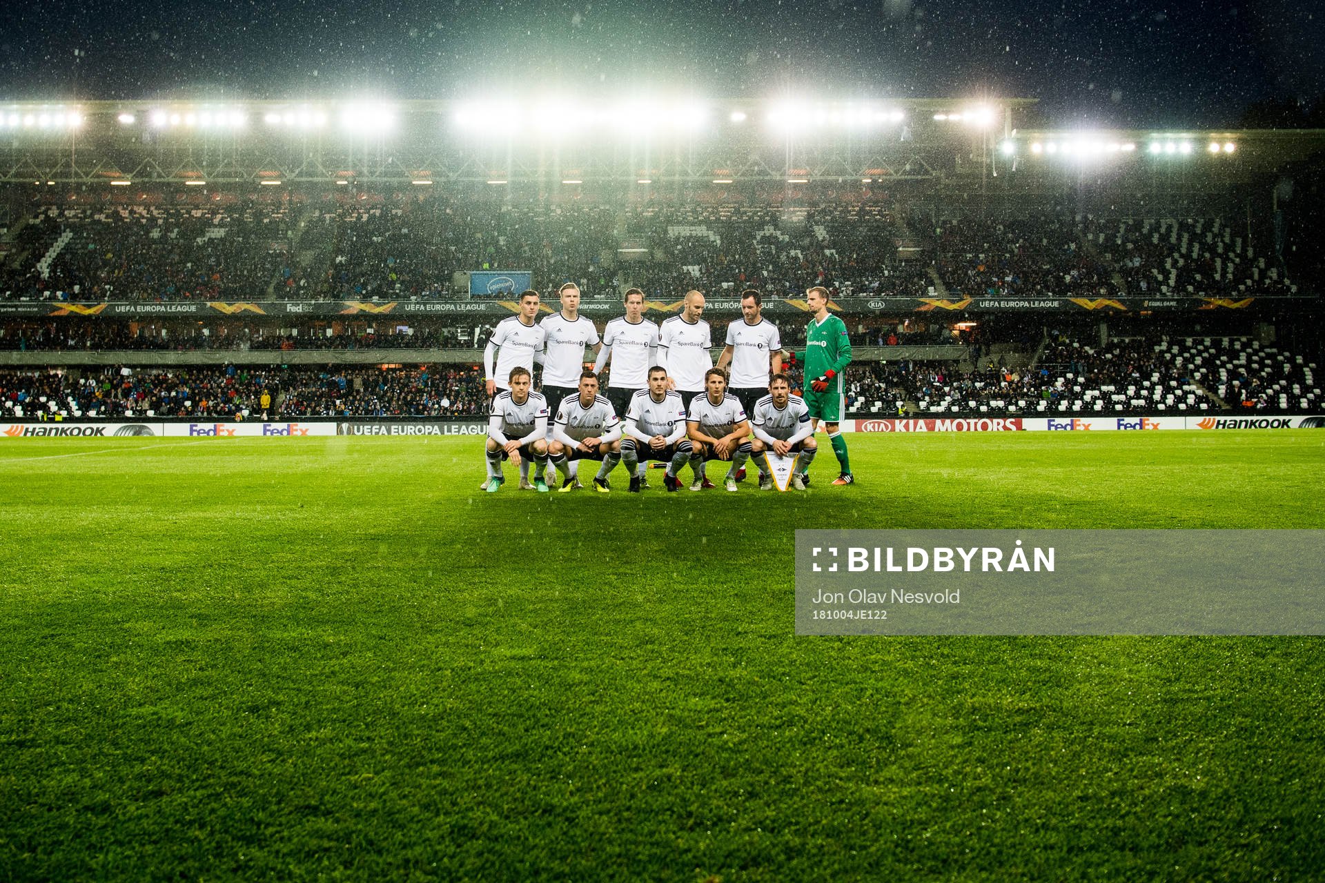 The players of Rosenborg