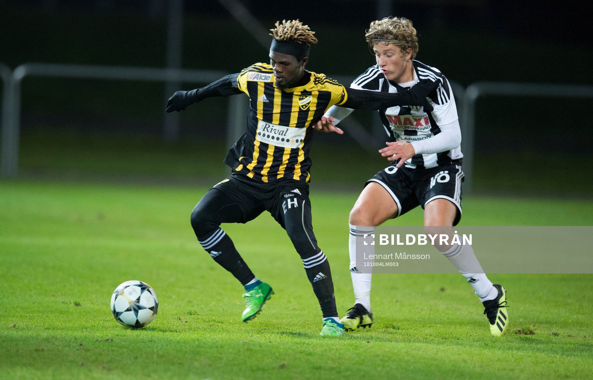 i matchen i division 2 mellan IFK Hässleholm och Ifö